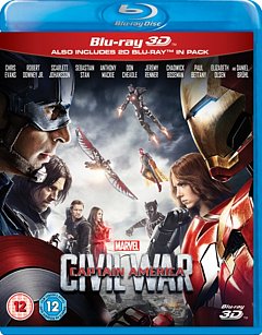 Captain America - Civil War 3D+2D Blu-Ray
