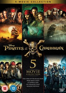 Pirates Of The Caribbean - 1 to 5 Movie Collection DVD