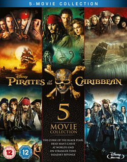 Pirates Of The Caribbean - 1 to 5 Movie Collection Blu-Ray - MangaShop.ro