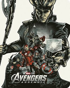 Avengers Assemble 2012 Limited Edition (Mondo) Steelbook 4K Ultra HD + Blu-Ray