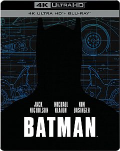 Batman (1989) Limited Edition Steelbook 4K Ultra HD + Blu-Ray