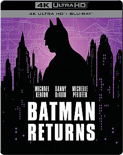Batman Returns (1992) Limited Edition Steelbook 4K Ultra HD + Blu-Ray