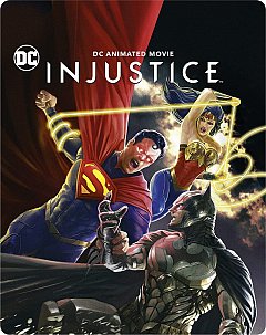 DC Injustice 2021 Steelbook Blu-Ray