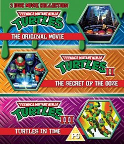 TMNT Teenage Mutant Ninja Turtles (3 Films) Movie Collection Blu-Ray - MangaShop.ro