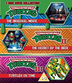 TMNT Teenage Mutant Ninja Turtles (3 Films) Movie Collection Blu-Ray