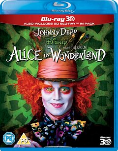 Alice In Wonderland 3D+2D Blu-Ray