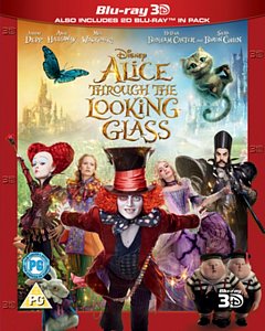 Alice Through The Looking Glass 3D+2D Blu-Ray