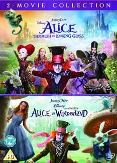 Alice Through The Looking Glass / Alice In Wonderland DVD