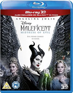 Maleficent: Mistress of Evil 2019 Blu-ray / 3D Edition with 2D Edition