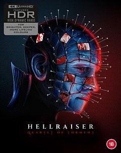 Hellraiser: Quartet of Torment 1996 Blu-ray / 4K Ultra HD Box Set with Book (Restored Limited Edition)