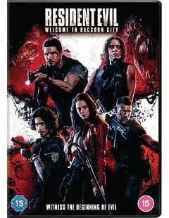 Resident Evil: Welcome to Raccoon City 2021 DVD