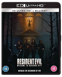 Resident Evil: Welcome to Raccoon City 2021 Blu-ray / 4K Ultra HD + Blu-ray