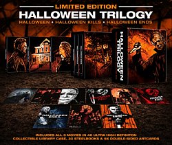 Halloween/Halloween Kills/Halloween Ends  Blu-ray / 4K Ultra HD (Limited Edition Box Set) - MangaShop.ro