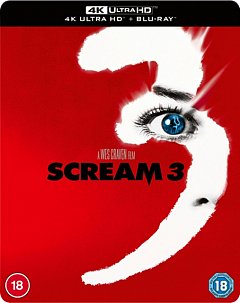 Scream 3 2000 Blu-ray / 4K Ultra HD + Blu-ray (Steelbook)