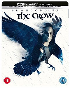 The Crow 1994 Blu-ray / 4K Ultra HD + Blu-ray (30th Anniversary Steelbook)