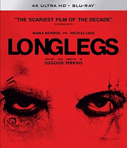 Longlegs 2024 Blu-ray / 4K Ultra HD + Blu-ray - MangaShop.ro