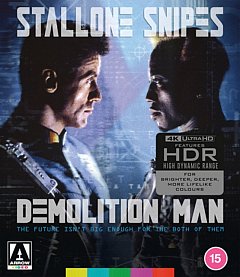Demolition Man 1993 Blu-ray / 4K Ultra HD (Restored Limited Edition with Book)