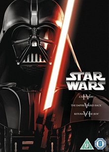 Locul 3: Star Wars Trilogy - A New Hope IV / The Empire Strikes Back V / Return Of The Jedi VI DVD