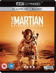 The Martian: Extended Edition 2015 Blu-ray / 4K Ultra HD + Blu-ray