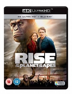Rise of the Planet of the Apes 2011 Blu-ray / 4K Ultra HD + Blu-ray + Digital HD