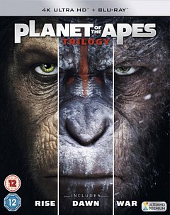 Planet Of The Apes 1 to 3 4K Ultra HD
