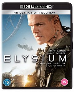 Elysium 2013 Blu-ray / 4K Ultra HD + Blu-ray