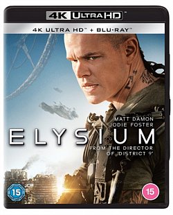 Elysium 2013 Blu-ray / 4K Ultra HD + Blu-ray - MangaShop.ro