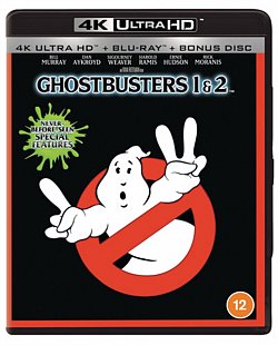 Ghostbusters/Ghostbusters 2 1989 Blu-ray / 4K Ultra HD + Blu-ray (Boxset) - MangaShop.ro
