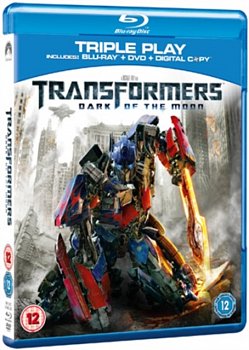 Transformers: Dark of the Moon 2011 Blu-ray / with DVD and Digital Copy - Triple Play - MangaShop.ro