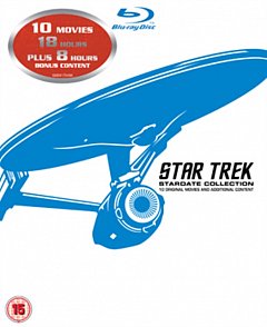 Star Trek 1 to 10 Movie Collection (10 Films) Blu-Ray