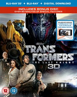 Transformers - The Last Knight 2017 Blu-ray / 3D Edition with 2D Edition + Digital Download - MangaShop.ro