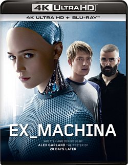 Ex Machina 2014 Blu-ray / 4K Ultra HD + Blu-ray - MangaShop.ro