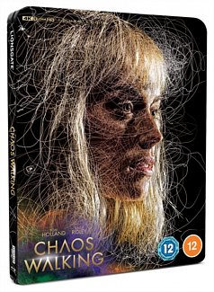 Chaos Walking 2021 Blu-ray / 4K Ultra HD + Blu-ray + Digital Download (Steelbook)