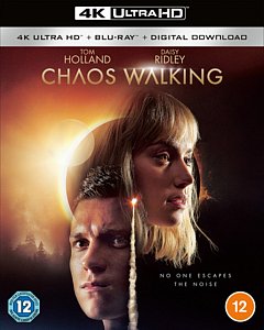 Chaos Walking 2021 Blu-ray / 4K Ultra HD + Blu-ray + Digital Download