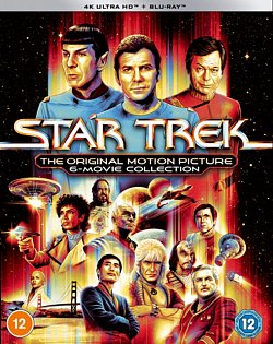 Star Trek: The Movies 1-6 1991 Blu-ray / 4K Ultra HD + Blu-ray (Boxset) - MangaShop.ro