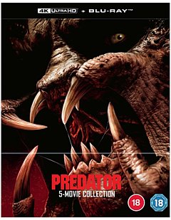 Predator: 5-movie Collection 2022 Blu-ray / 4K Ultra HD + Blu-ray (Boxset)