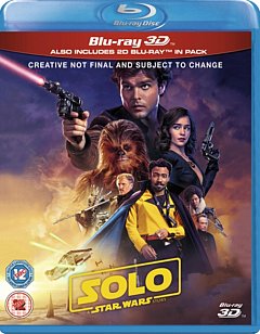 Solo - A Star Wars Story 3D Blu-Ray