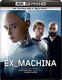 Ex Machina 2014 Blu-ray / 4K Ultra HD - MangaShop.ro