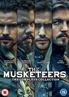 The Musketeers Series 1 to 3 Complete Collection DVD