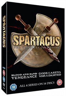 Spartacus Series 1 to 4 Complete Collection DVD