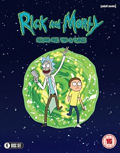 Rick & Morty Season 1 to 3 Blu-Ray