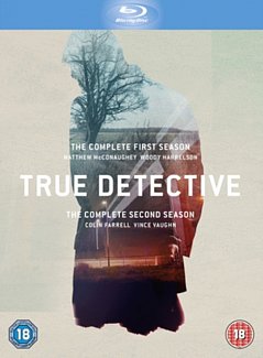 True Detective Seasons 1 to 2 Complete Collection Blu-Ray