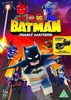 LEGO DC Batman: Family Matters 2019 DVD plus BONUS LEGO Batmobile