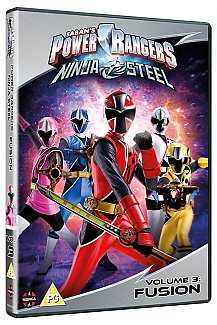 Power Rangers Ninja Steel: Volume 3 - Fusion 2017 DVD