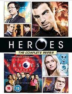Heroes: Seasons 1-4/Heroes Reborn 2016 DVD / Box Set