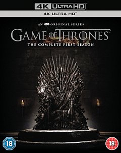 Game Of Thrones Season 1 4K Ultra HD