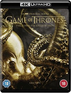Game of Thrones: The Complete Sixth Season 2016 Blu-ray / 4K Ultra HD Boxset