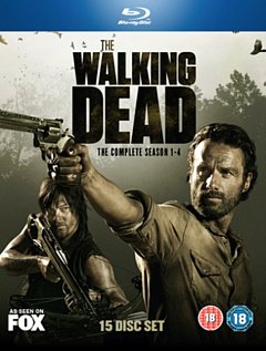 The Walking Dead Seasons 1 to 4 Blu-Ray