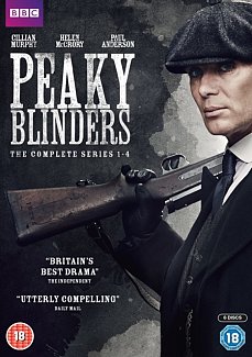 Peaky Blinders Series 1 to 4 DVD