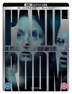 Panic Room 2002 Blu-ray / 4K Ultra HD + Blu-ray (Steelbook)